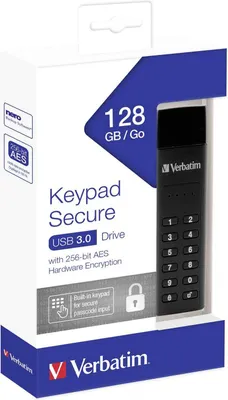 Obrázek produktu pro Verbatim 49429, 128 GB, USB Typ-A, 3.2 Gen 1 (3.1 Gen 1), Bez krytky, 30 g, Černá