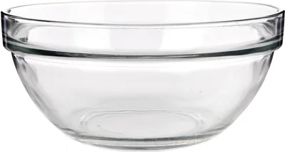 Produktbild von Gastro Glasschüssel 12cm - Professionelle Qualität für Gastronomie, 0,792 l Volumen