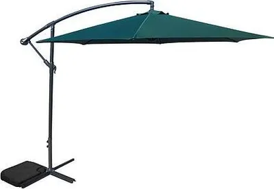 Immagine prodotto di Ombrellone DEMI, 300 cm, 42 mm, verde, PE, da giardino