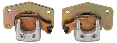 Produktbild von 1 Paar Vorderradbremssattel 705600044 Metalllegierungs-Radklemmbaugruppe Ersatz für Bombardier ATV