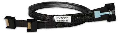 Produktbild von Icy Dock MB413L-B, Kabel, Schwarz, 500 mm, 1 Stück(e), UL20744