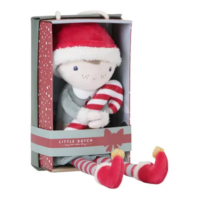 Image de Little Dutch Poupée en peluche Noël Jim 35 cm