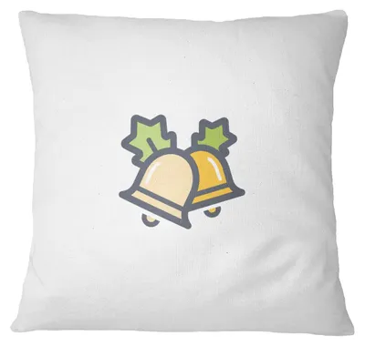 Dekokissenbezug 60x60 cm, Polyester, Weiß, mit Reißverschluss