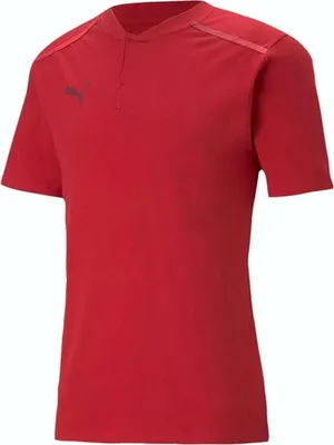 Produktbild von Puma teamCUP Casuals Polo - 656742 01 in chili pepper-cordovan, Farbe:Rot, Textil:M