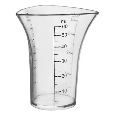Produktbild von ORION Barmaß Messbecher Küche mit Skalierung Jigger für Cocktails 60 ml