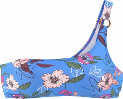 Produktbild von s.Oliver Bustier-Bikini-Top Maya blau-bedruckt Größe 42 Cup C/D