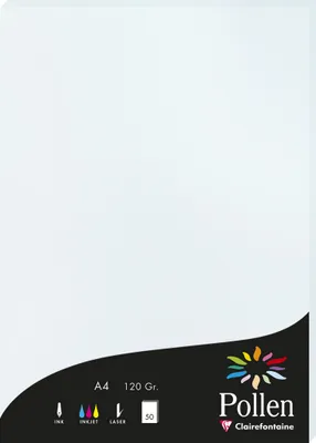 Produktbild von Pollen 10x Papier A4 Pollen 120g 50 Blatt - Blau 4201C