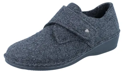 Produktbild von FINN COMFORT Adelboden Damen Hausschuhe grau Wollfilz - Größe: 37