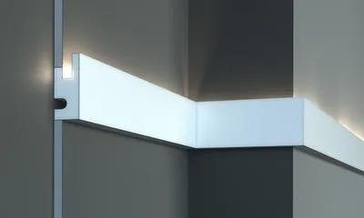Produktbild von PROVISTON | Lichtleiste XPS | 90 x 40 x 1150 mm | Weiß | Indirekte Beleuchtung
