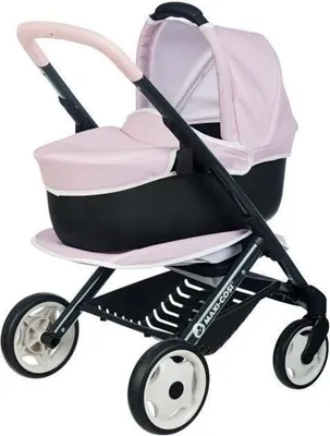 Image de Poussette et Landau pour Poupon Smoby Maxi-Cosi, 3en1, Rose, Dès 3 ans