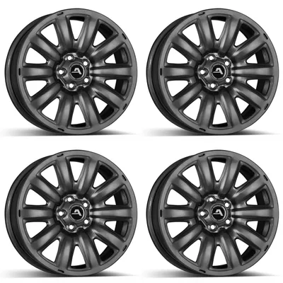 Produktbild von 4x ALCAR HYBRIDRAD 06 grey 6x17 ET46 5x112 232802A kompatibel mit Volkswagen GOLF VIII GOLF VIII Alltrack GOLF VIII Variant