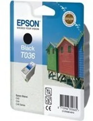 Produktbild von Epson Singlepack Black T036, Schwarz, 1 ml, 10.0 ml, 246 mm, 116 mm, 145 mm