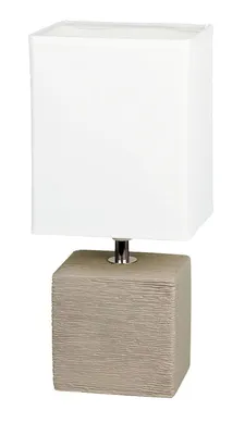 Obrázok produktu pre Rabalux Orlando, Prírodný, Biela, Keramický, Textil, Spálne, Obývacia izba, IP20, E14, 1 žiaroviek