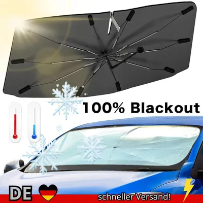 Produktbild von Auto-Sonnenschutz für Windschutzscheibe Faltbare Frontscheibenabdeckung