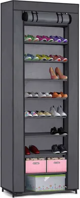 Produktbild von Massido Textilschuhschrank - Graphit