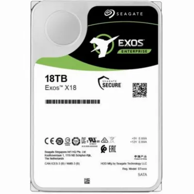 Immagine prodotto di Seagate Exos X18 ST18000NM004J - Unità disco - 18 TB