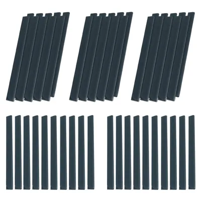 Productafbeelding van XMTECH, 150 stuks, universele PVC-bevestigingsclips, kunststof klemrails voor privacy schermen, gaaspanelen, antraciet