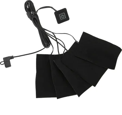 Obrázok produktu pre USB Elektrické oblečenie Päť ohrievačov Vyhrievací prvok Nastaviteľná teplota Ohrievací nástroj