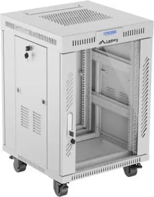 Image de Lanberg FF01-6615-12SL armoire rack 15U Freestanding rack Grey