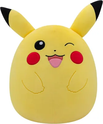 Imagen del producto de Peluche Winking Pikachu Pokémon Squishmallows 35 cms