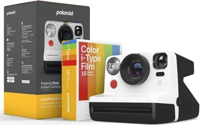 Produktbild von Polaroid Now Gen 2 E-box Black & White Sofortbildkamera
