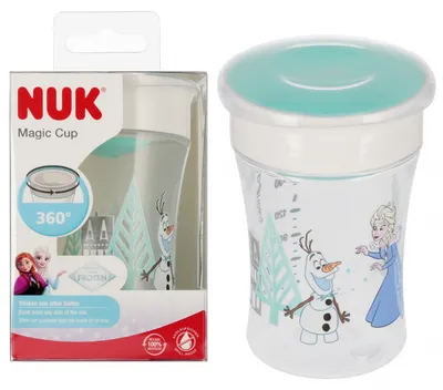 Productafbeelding van NUK Mini Magic 360° kinderbeker met deksel, Frozen Elsa, 230 ml