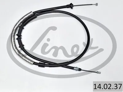 Produktbild von LINEX Handbremsseil 14.02.37 Links für FIAT GRANDE PUNTO (199) 1654/1422mm
