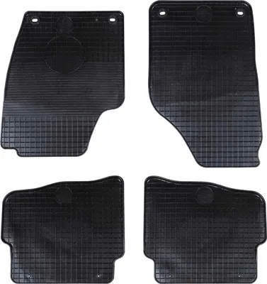 Immagine prodotto di Tappetino per Auto 4 pcs Nero Gomma