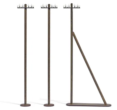 Produktbild von Busch 10310 - 0 3 Telegrafenmasten - Neu
