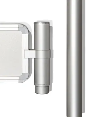Produktbild von Aluminium-Topperrohr eloxiert Höhe 700x40mm silber