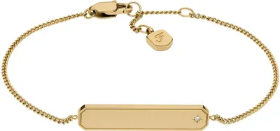 Produktbild von Fossil Sadie Damen Goldfarbenes Edelstahlarmband, JF04928710