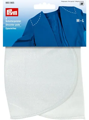Immagine prodotto di Spallina PRYM mezzaluna PA M-L bianco