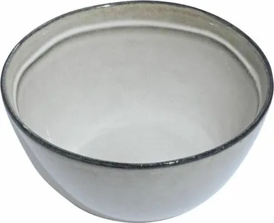 Produktbild von ESTIA | Suppenschüssel - Schale - aus Steingut - 15 cm grau - Suppenschale - Schüssel - Muslischale