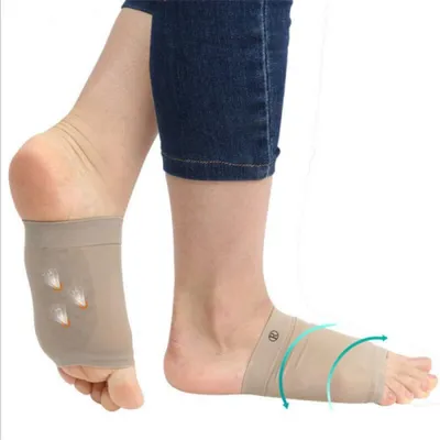 Produktbild von Fußgewölbe-Stützsocken mit Gelkissen für Unterstützung