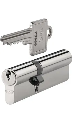 Zdjęcie produktu dla Wkładka bębenkowa PZ 8812 40/65mm NuG obie liczby kluczy 3 różne klucze BKS