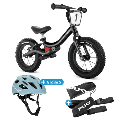Produktbild von Puky LR Trail Pro Bundle mit Helm und Tragegurt | Größe: S, Farbe: Retro Blue