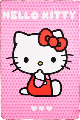 Immagine prodotto di Coperta rosa per neonati Hello Kitty Adorabile