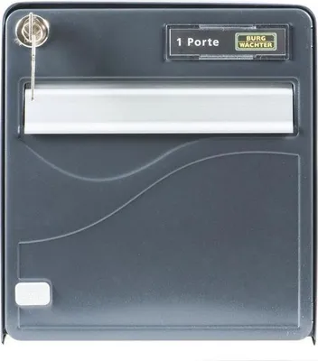 Image de Boite aux lettres normalisée balutic 2 portes anthracite