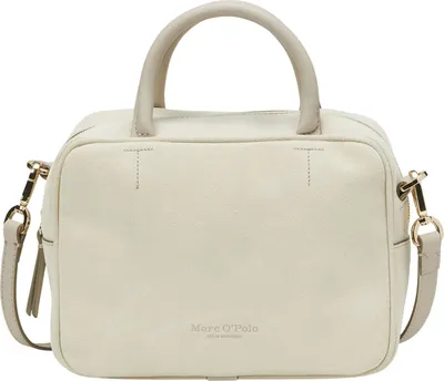 Produktbild von Marc O'Polo Leder Handtasche Umhängetasche Tejia Hand Bag Stone Grey hellgrau
