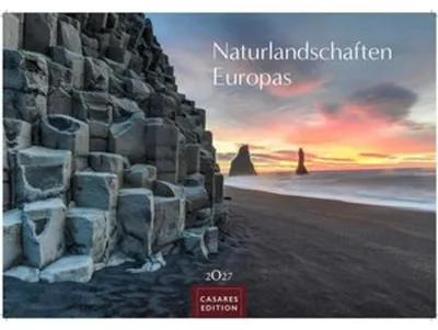 Zdjęcie produktu dla Kalendarz „Krajobrazy Europy” 2027 – kalendarz ścienny | Kalendarz fotograficzny, kalendarz przyrodniczy, 24 x 35 cm – z zapierającymi dech w piersiach zdjęciami przyrody, przygoda z naturą w Europie, dla miłośników przyrody