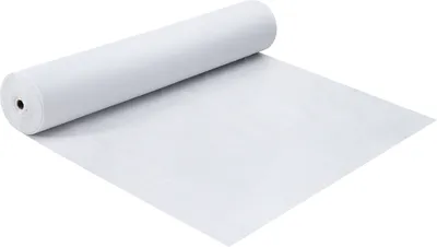 Obrázek produktu pro SucceBuy ochranná fólie na koberce 39" x 100' ochrana z vláknité tkaniny, snadný střih, ochranná rohož pro stavbu a renovaci, bílá barva