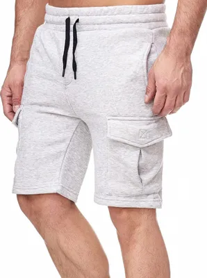 Produktbild von Tazzio Herren Cargo Sweatshorts 18605 (Grau, L)