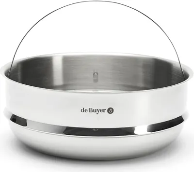Image de De Buyer Insert Vapeur En Acier Inoxydable Pour Casserole 24 Cm