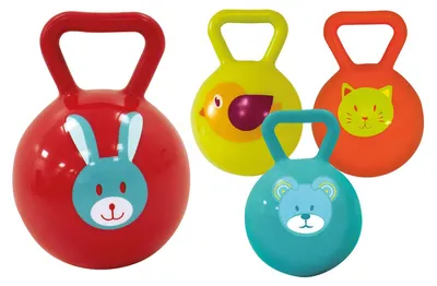 Obrázok produktu pre LUDI – Súprava 2 kusov detských hrkálok – Mäkké, senzorické hračky s hrkálkou – Rôzne farby