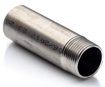 Produktbild von POLBERIS Rohrnippel aus Edelstahl 1/2'' 75mm 316L