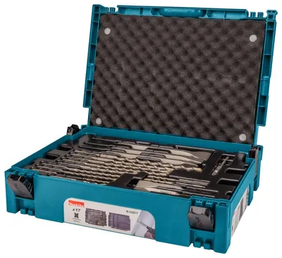 Produktbild von Makita Boor/Beitelset 17-teilig M-Box No1 B-53877