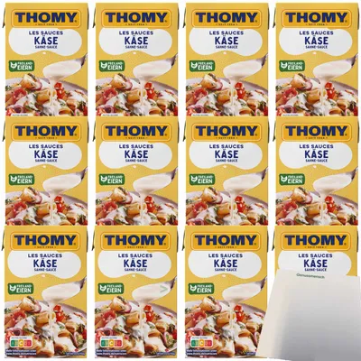 Produktbild von Thomy Les Käse-Sahne-Sauce VPE (12x250ml Packung) + usy Block