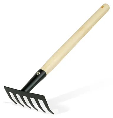 Produktbild von Gartengerät - Rechen - 50 cm - mit Holzstiel [11295E]