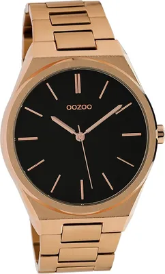 Produktbild von Oozoo Metall Damen-Herren Uhr Analog Armband rosegold Vintage Series D2UOC10338
