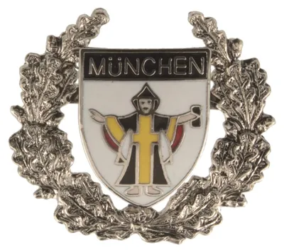 Productafbeelding van Houten stekker "Münchner Kindl" met een eeretegel van Hut-Breiter